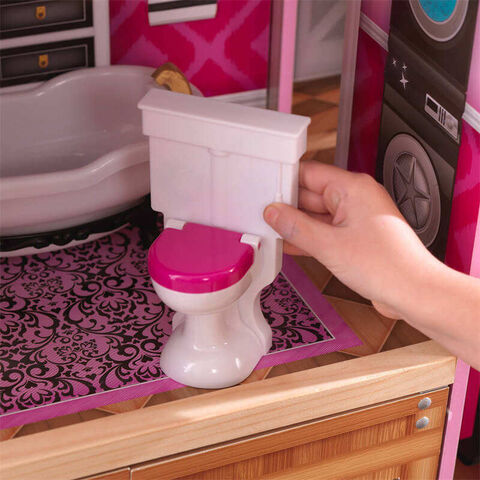 Barbie Doll Bathroom Barbie Toilet Diy Barbie Doll House My Fancy