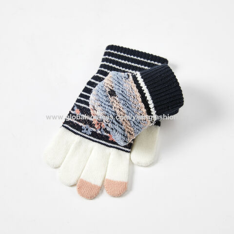 Noel gants Gants D'hiver Ecran Tactile Enfant,Gants Garcon 8 Ans