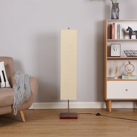 Factory Direct High Quality China Wholesale Led Light Wood Floor Lamp With Square Fabric Shade standing Tower Floor Lamp For Living Room 26.9 from Dongguan Goodly Light Technology Co. LTD Globalsource...