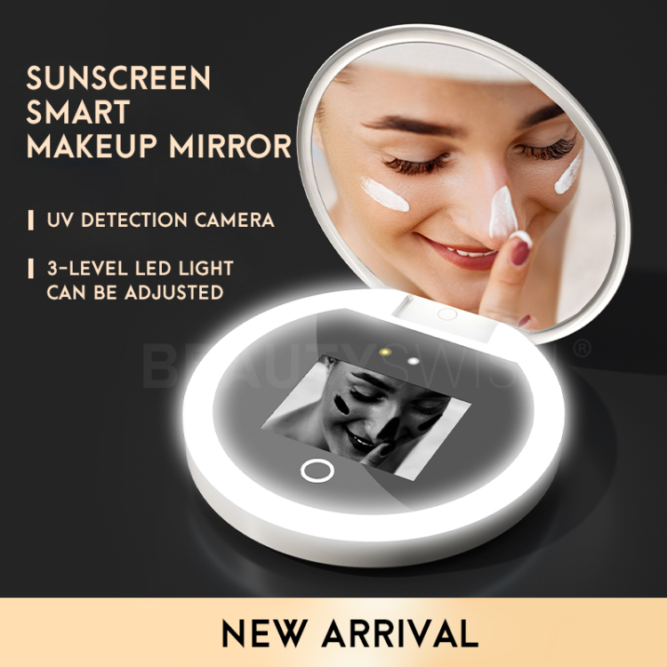 Buy Wholesale China 2023 Newest Smart Sunscreen Uv Mirror Makeup Vanity