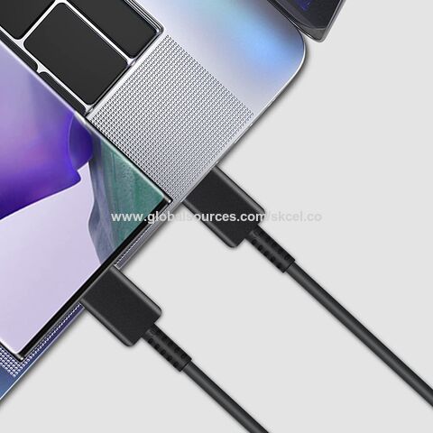 Cargador USB-C súper rápido de 45 W, 6.6 pies, tipo C, cable de carga  rápida, bloque de cargador de pared para teléfono Android para Samsung  Galaxy