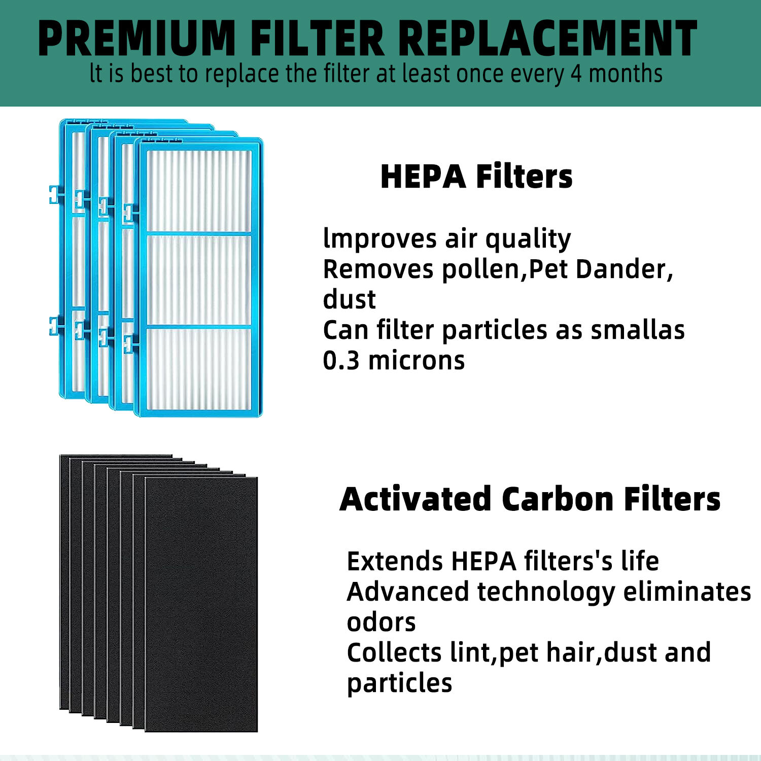 Buy Wholesale China Hapf300ahu4r Hap242nuc True Hepa Filter + Carbon
