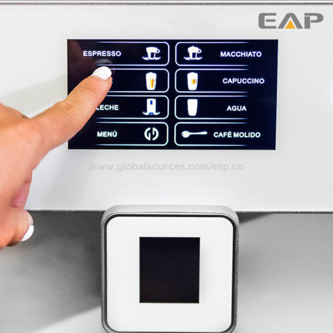 Buy Wholesale China Eap Touch Screen Fully Automatic Espresso Coffee Maker  White Smart Coffee Machine & Automatic Espresso Coffee Machine at USD 150