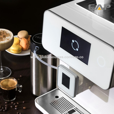 Buy Wholesale China Eap Touch Screen Fully Automatic Espresso Coffee Maker  White Smart Coffee Machine & Automatic Espresso Coffee Machine at USD 150