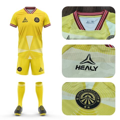 Bulk Buy China Wholesale Healy Sportswear Men Soccer Wear Customized Youth Soccer Jersey With Logo And Numbers Sublimated Soccer Uniforms 8.9 from Mengrui Shanghai Industrial Devolopment Co. Ltd. Glob...