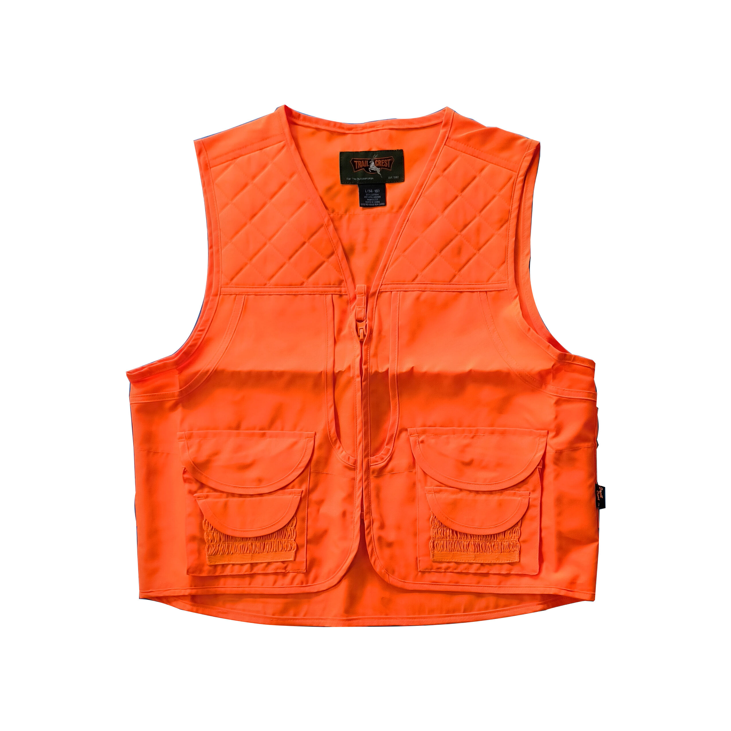 Buy Wholesale China Hunting Vest Blaze Orange With Taffeta Lining