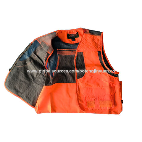 Mesh orange hunting on sale vest