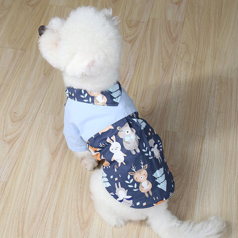 Designer Dog Shirt Pet Clothing Custom Dog Shirt for Small to