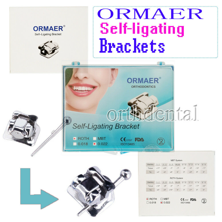 Buy Wholesale China Ormaer Dental Orthodontic Selfligating Brackets