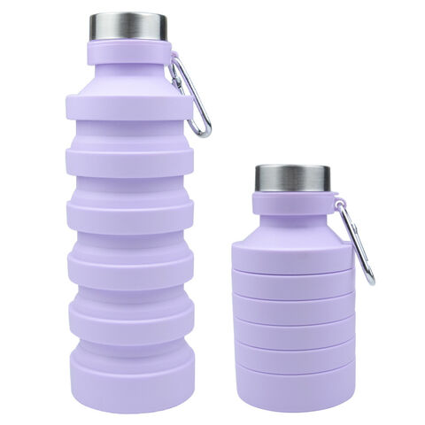 550ml Foldable Football Kids Water Bottles Portable Sports Water