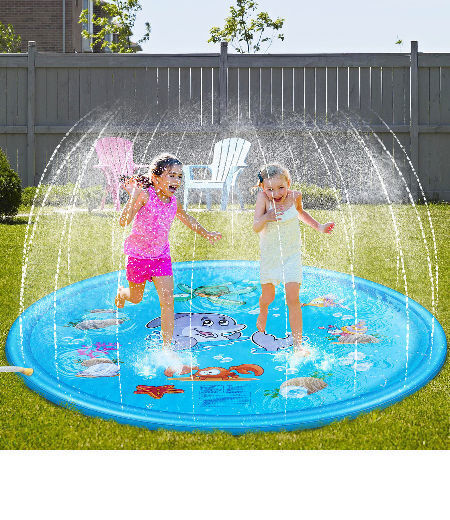 Inflatable Water Fountain Mat