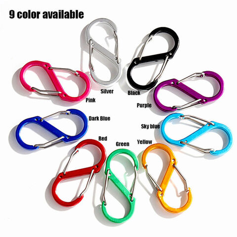 Outdoor Sports Accessories Double Side Clip Aluminum Alloy S Type