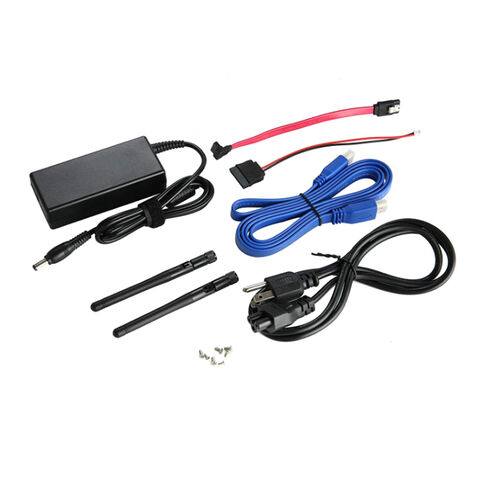 Mini-PC DC 9-36V J1900, 2*COM (RS232/485), 2*RJ45, 4*USB3.0, 1*HDMI, 1*VGA, Aluminiumgehäuse, unterstützt Windows/Linux/Ubuntu - Ideal für industrielle und kommerzielle Anwendungen