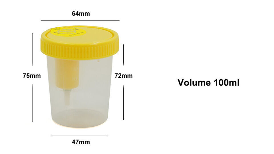 Buy Wholesale China Disposable Urine Container Urine Sample Cup Vacuum