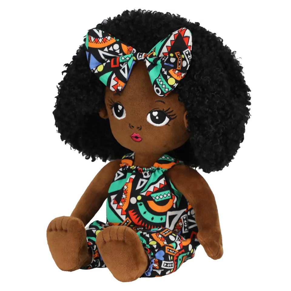 Ensemble peluche fille K-Pop noire