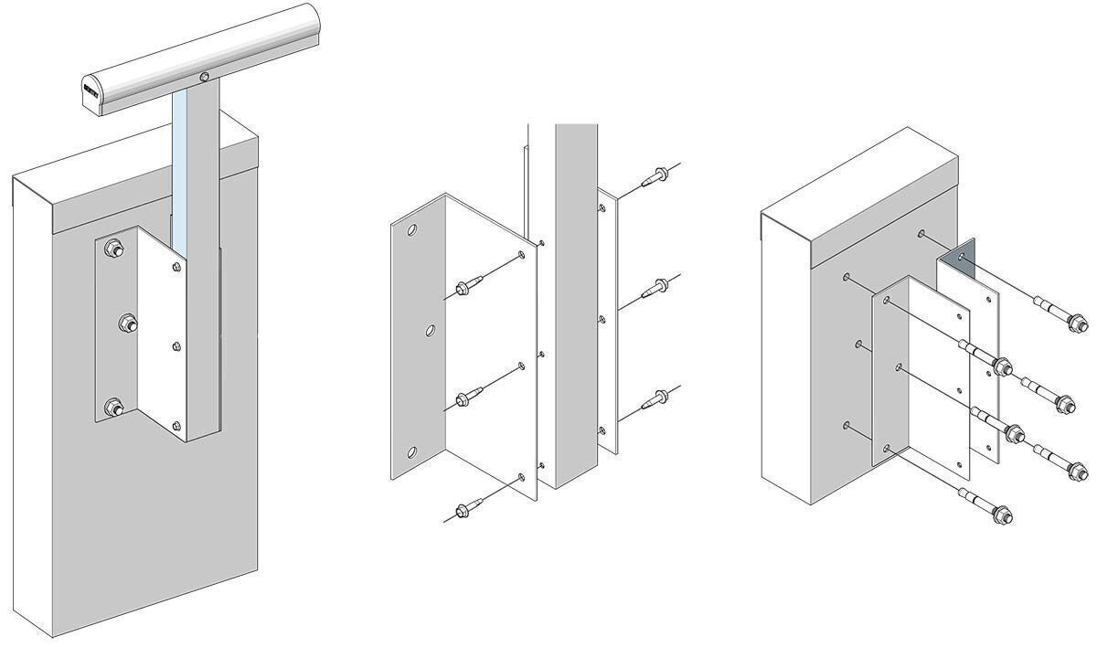 Buy Wholesale China Fall Restraint Top Mounted Temporary Or Permanent