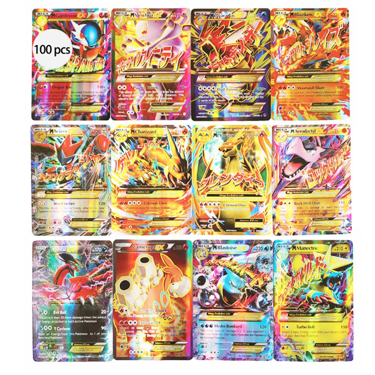 Buy Wholesale China Hot Sale Pokemoned Flashing Card Vstar Vmax Anime ...