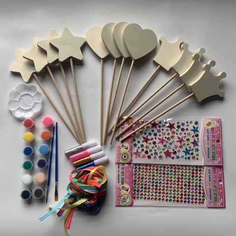 Buy Wholesale China Diy Wooden Kids Craft Sets Painting Magic Stick & Magic  Stick at USD 4.3