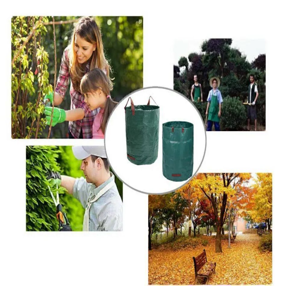 Buy Wholesale China Heavy Duty Pop Up Waterproof Extremely Durable Waste  Lawn Pool Yard Leaf Bag Collapsible Garden Waste Bags & Garden at USD 1.6