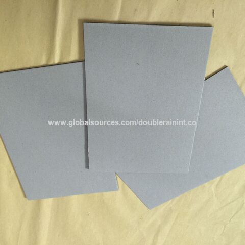 1-3mm Hard Stiffness Thick Cardboard Paper - China Grey Board, Grey  Cardboard