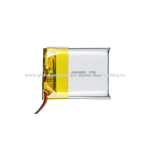 3.7V 500mAh 602530 Rechargeable Lithium Polymer Battery