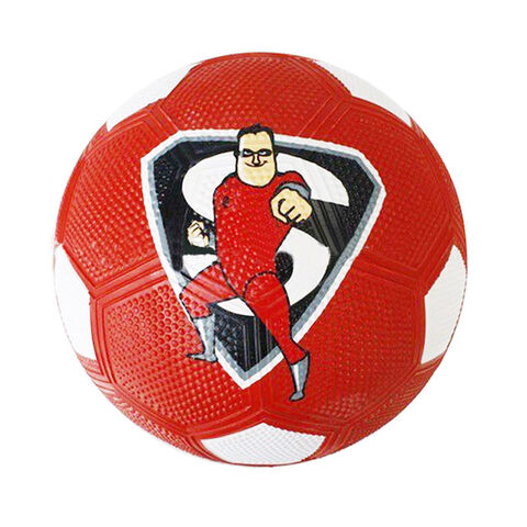 Heißer Verkauf Größe 5 Gummi Fußball mit Logo Druck Trainingsfußball