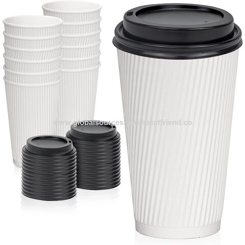 Choice 32 oz. Poly Paper Cold Cup - 25/Pack