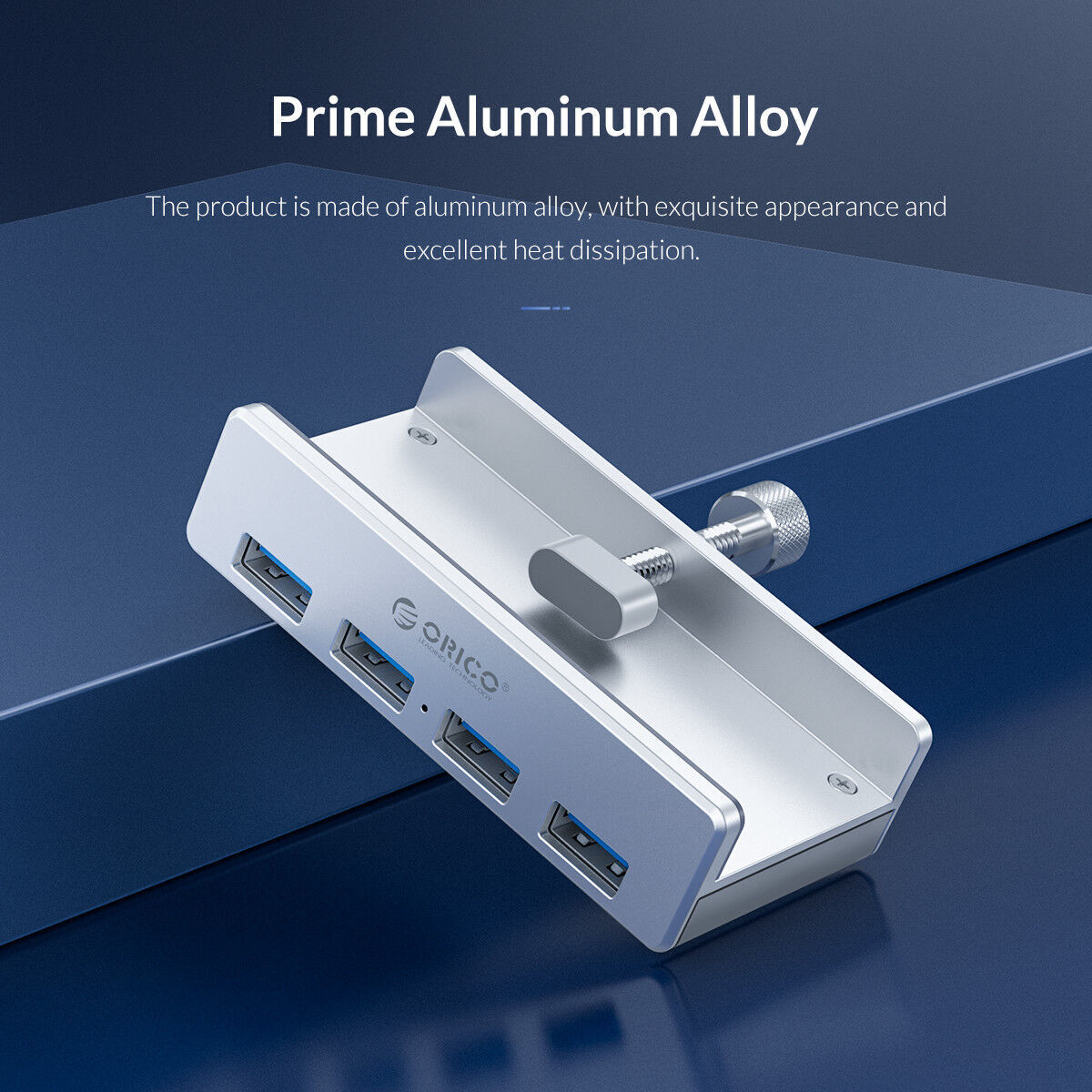 Buy Wholesale China Custom Manufacturing Usb 3.0 Clamp Hub, Aluminum 4 ...