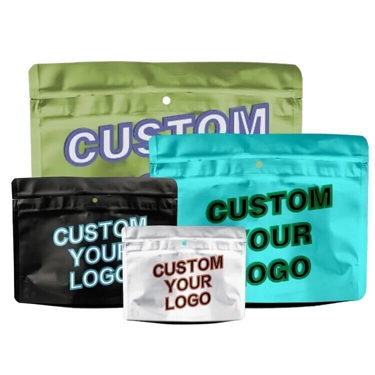 Buy Wholesale China Custom Printing Resealable Smell Proof Stand Up