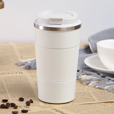 Acheter Tasse à café glacée de qualité alimentaire de 1200ml, avec poignée,  en acier inoxydable, paille isolée, tasse d'eau pour voiture