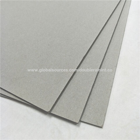 2mm grey board and cardboard paper sheets on New Bamboo Paper