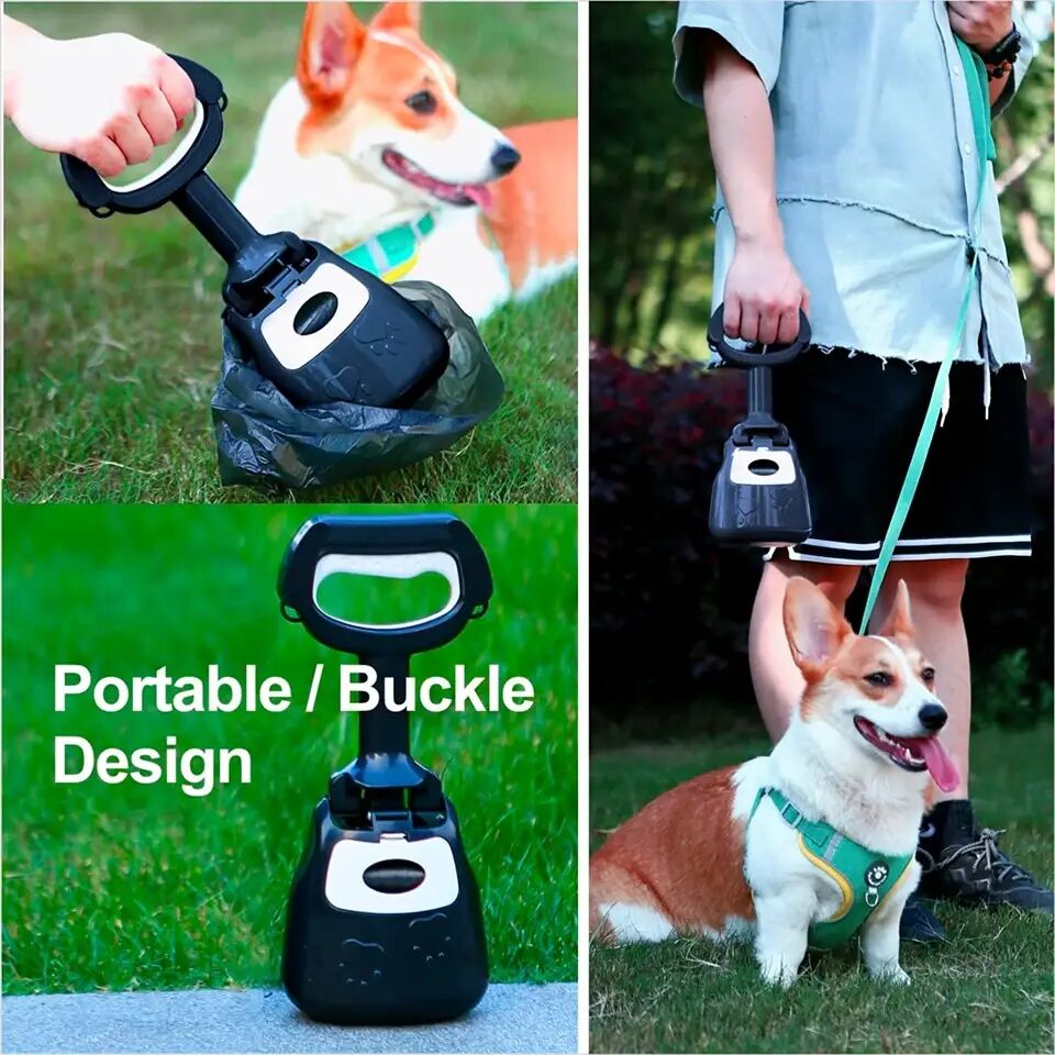 Buy Wholesale China Dog Pooper Scooper Portable Pet Scooper Builtin