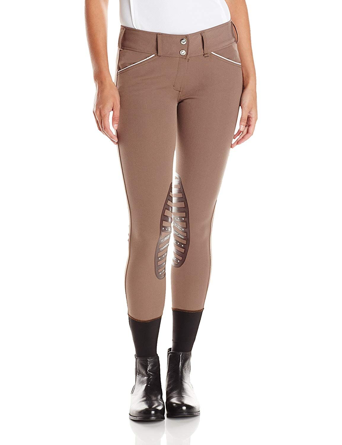 Buy Wholesale China Custom Horse Riding Pants Men's Silicon Knee