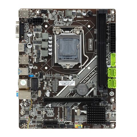 Carte mère Esonic H81 pour PC avec M.2 LGA1150, carte mère mATX de bureau pour CPU de 4e génération, vente en gros directe d'usine