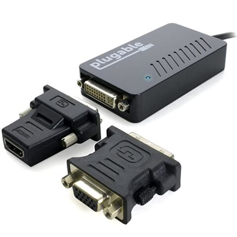 Plugable DisplayLink Monitor Adapter - USB 30 to HDMI 20 for Windows/Mac -  UGA-2KHDMI - USB Adapters 