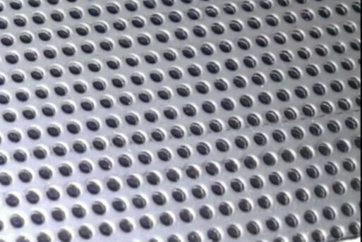 Buy Wholesale China Silver Perforated Metal Mesh Punched Hole Sheet For ...