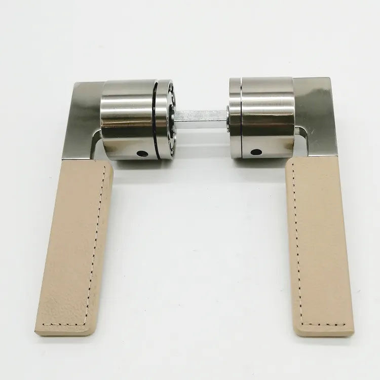 Buy Wholesale China Fancy Door Handles Luxury With Leather On Handle For Interior Doors & Luxury