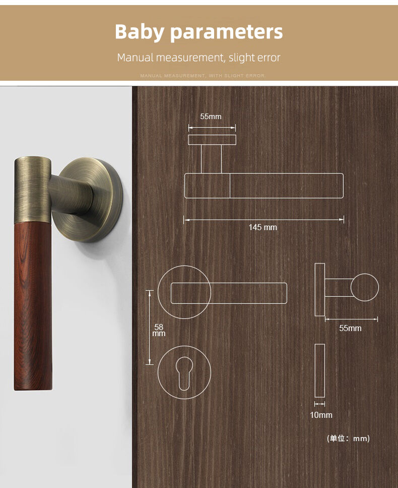 Buy Wholesale China Bedroom Modern Door Handles Locks Separate Lock