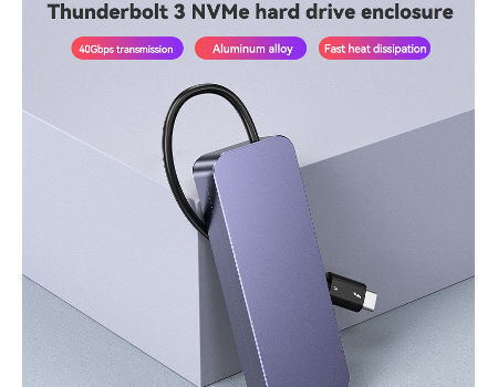 Buy Wholesale China Thunderbolt 3 Enclosure 8k60hz Hard Disk Box