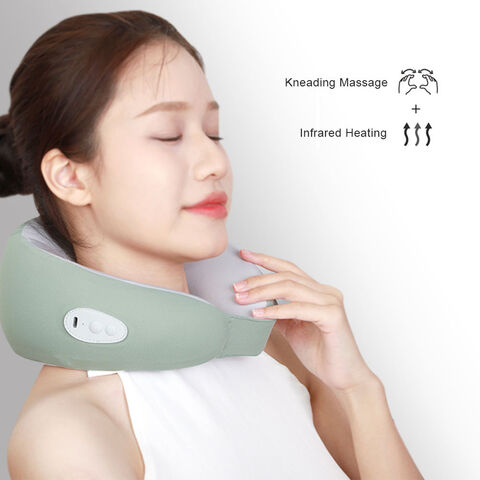 360 Degree Neck Massager For Pain Relief Deep Tissue And Portable Kneading