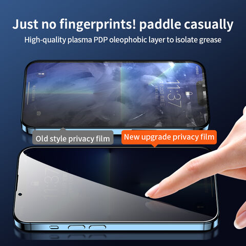 Film en verre trempé anti-espion pour iPhone 12 Pro Max