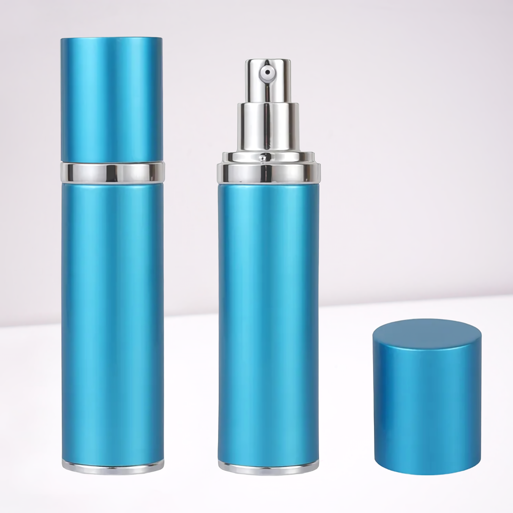 Buy Wholesale China Aluminum Cosmetic Packaging Airless Pump Bottle In ...