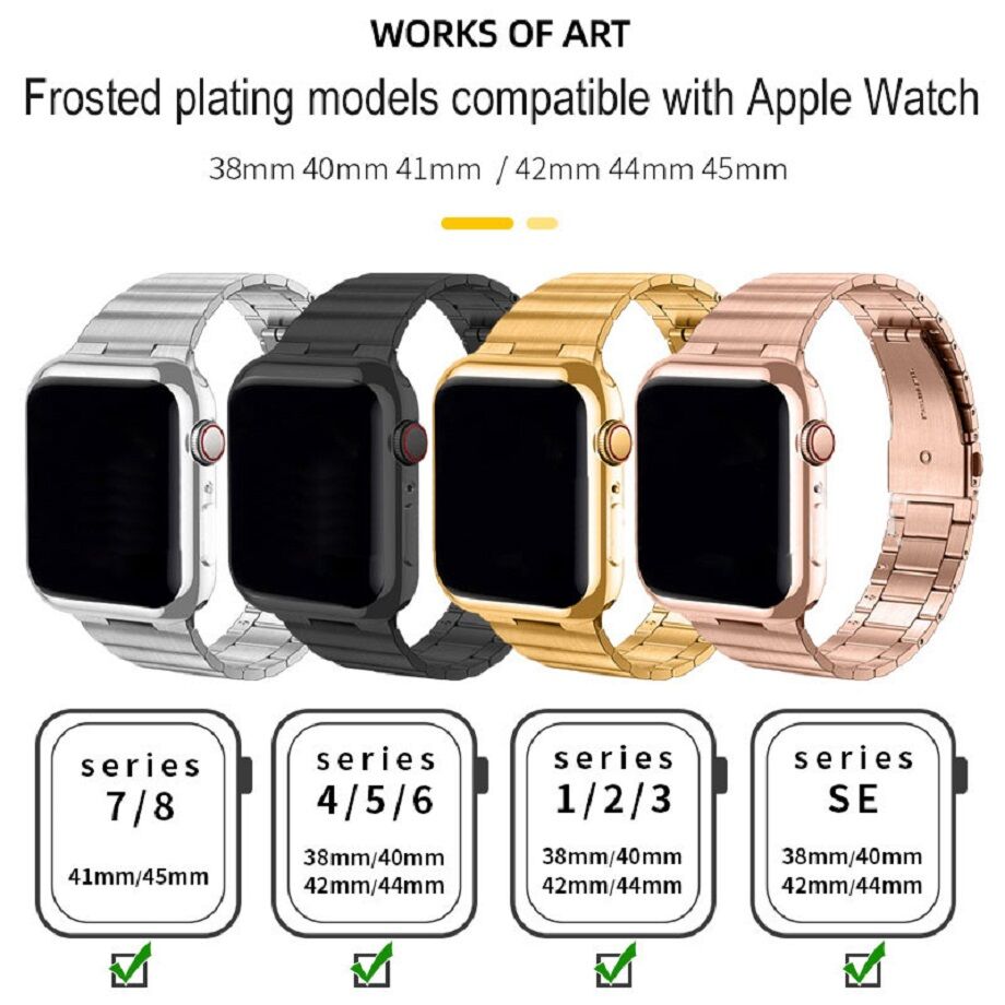 Wholesale luxury High Quality for Apple watch bands for iwatch8 7 6 5 38 42  44 41 45 49mm designer leather Watch strap woman From m.