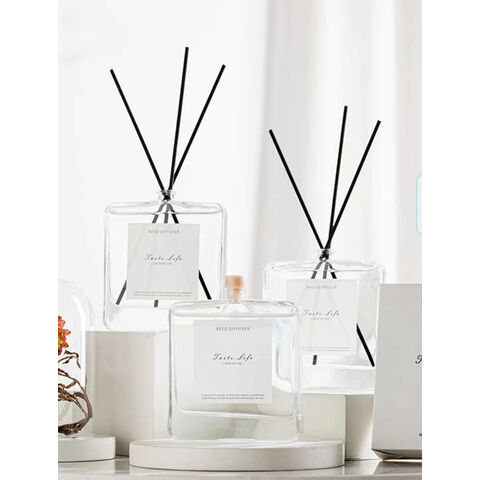 Diffuseur De Parfum D'Ambiance 100ml - Bâtonnets Roseaux, Parfum Frais Pour Maison