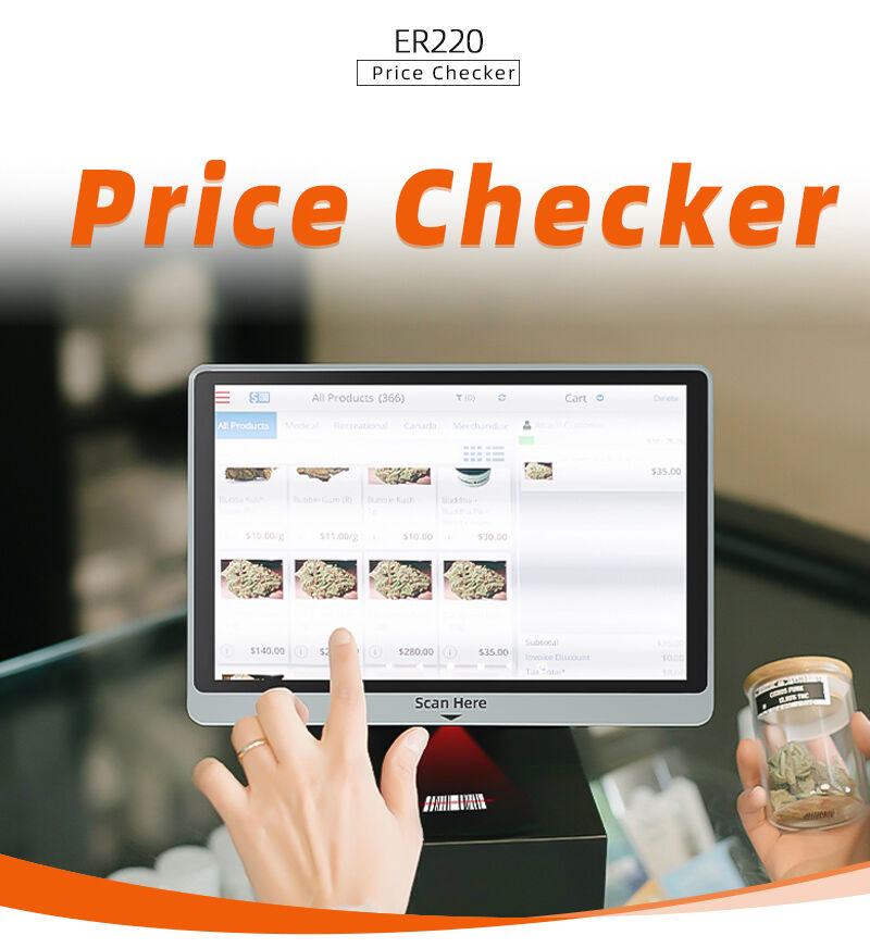 Buy Wholesale China 10 Inch Touch Screen Windows Price Checker With ...