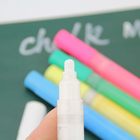 Non-Toxic Low Odor 12 Color Window Use Liquid Chalk Mark Chalkboard Liquid Chalk  Marker Pen - China Liquid Chalk Marker Pen, Art Marker Pen