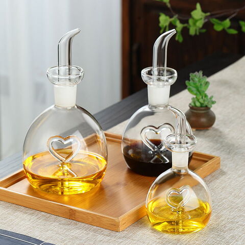 750ml Glass Storage Jar With Air Tight Sealed Metal Clamp Lid Kitchen Cruet  New