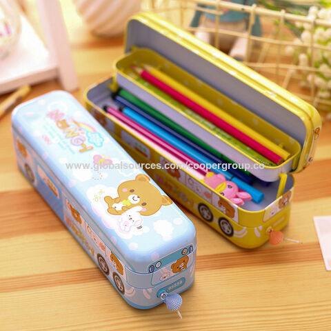 Buy Wholesale China Cheap Wholesale Kids Cute Metal Pencil Box - & Metal  Pencil Box at USD 0.1