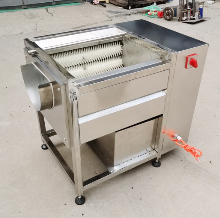 Potato Ginger Yam Vegetable And Fruit Peeling Machine Carrot Peeling ...