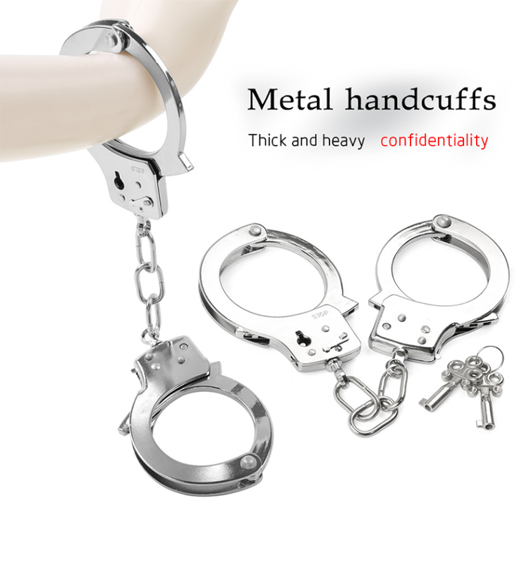 Bdsm Roleplay Flirting Fetish Bondage For Couples Restraints Metal 